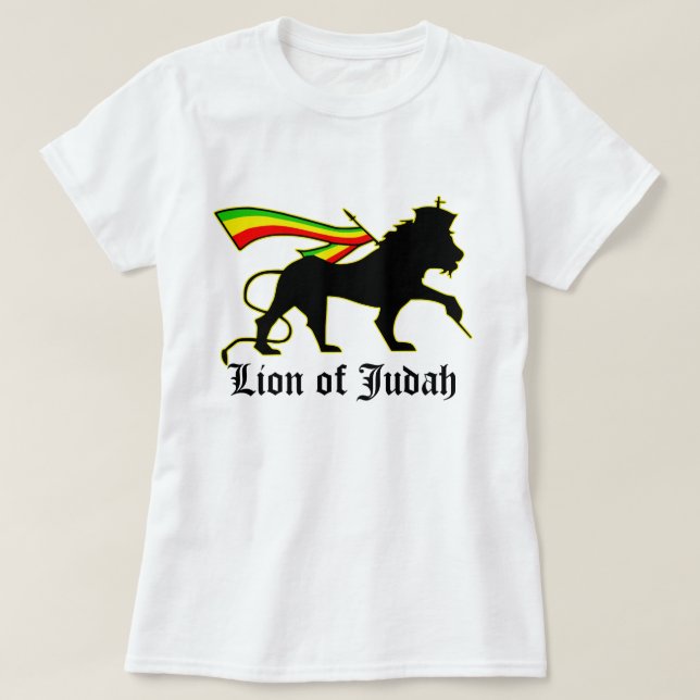 Löwe von Judah T-Shirt (Design vorne)