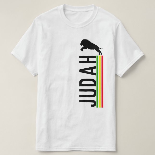 Löwe von Judah T-Shirt (Design vorne)