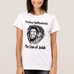 Löwe von Judah T - Shirt, YESHUA JESUS T-Shirt