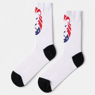 Löwe von Patriots Socks Socken