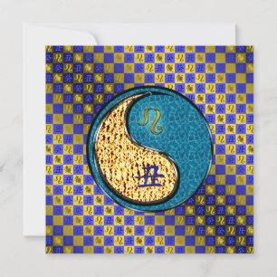 Löwe & Wasser Ochse Karte