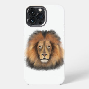 Löwe Wasserfarbe Leo König Safari Tier Dschungel K iPhone 13 Pro Max Hülle
