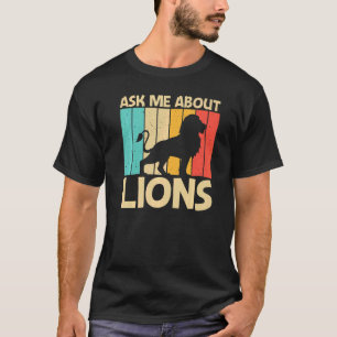 Löwe Weibchen Löwe Jungle Safari Tier T-Shirt