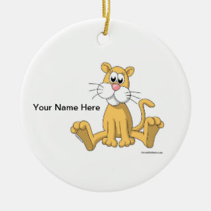 Löwe — Weibliche Keramikornament