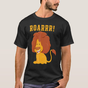 Löwe Wildtiere Tiere Dschungel König Brüllen T-Shirt