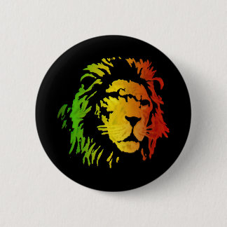 Löwe Zion Judah des Reggae-Löwes Button