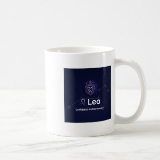 Löwe-Zodiac-Sternzeichen-Aufkleber  Kaffeetasse