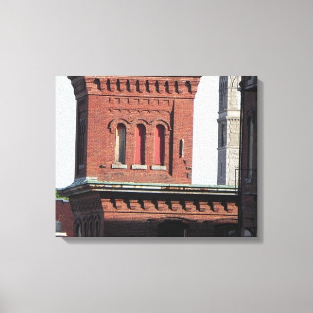 LOWELL DACH TOPS WURDE GEARBEITET LEINWANDDRUCK (Vorderseite)