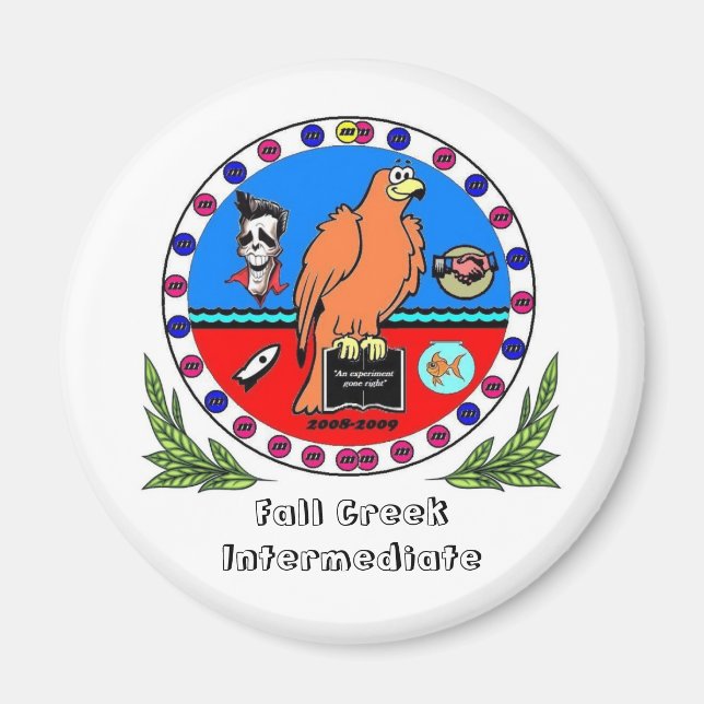 Lowell Homeroom Siegel Lock-Magnet Magnet (Vorne)