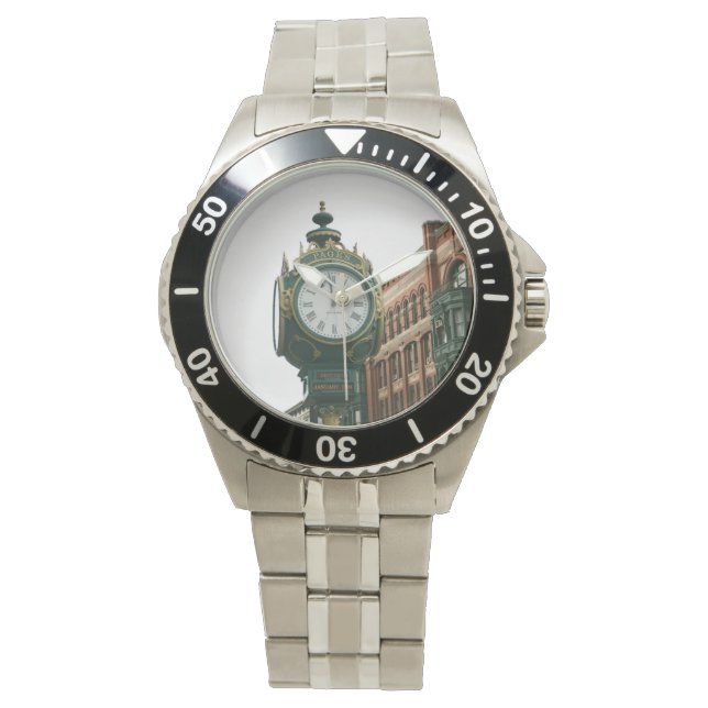 Lowell MA Page mit Uhr (Vorderseite)