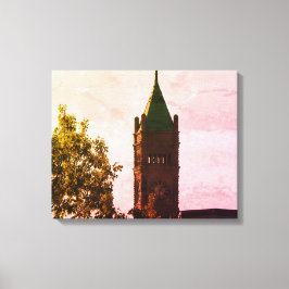LOWELL MASS CITY HALL WRAPPED CANVAS DRUCKEN LEINWANDDRUCK