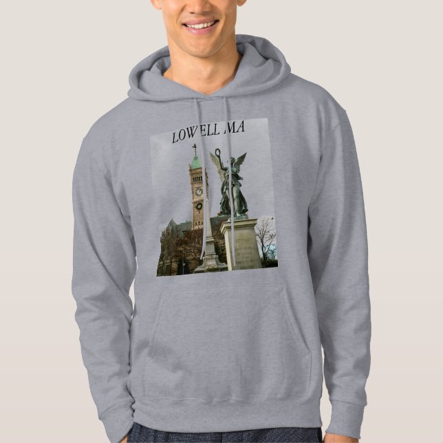 Lowell Massachusetts Hoodie (Vorderseite)