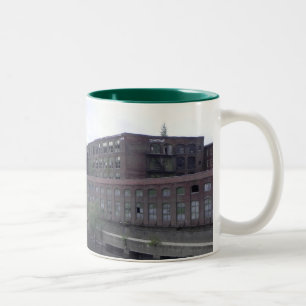 Lowell Massachusetts Mills Kaffee Tasse