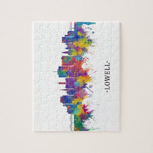 Lowell Massachusetts Skyline Puzzle