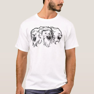 Löwen auf beiden Seiten T-Shirt