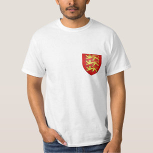Löwen Englands 3 Wappen T-Shirt