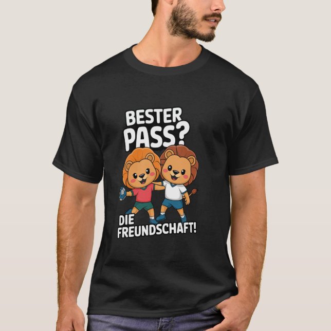 Löwen Freunde Handball - Löwen Handball T-Shirt (Vorderseite)