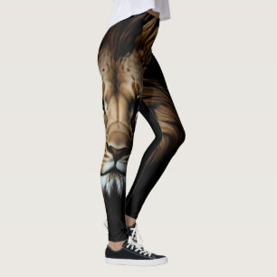 Löwen Head Design Leggings