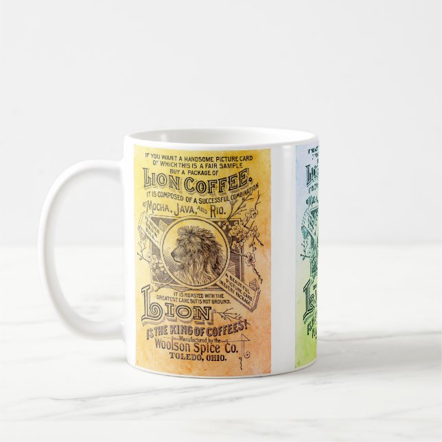 Löwen-Kaffeetasse Kaffeetasse (Links)