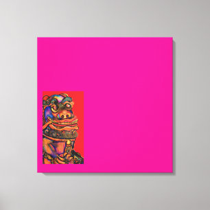 Löwen Leinwanddruck