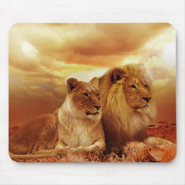 Löwen Mousepad (Vorne)
