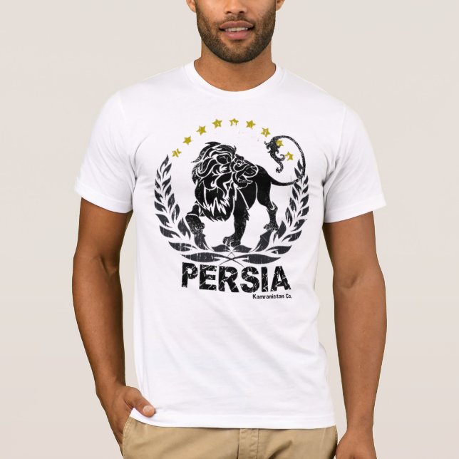 Löwen von Persien T-Shirt (Vorderseite)