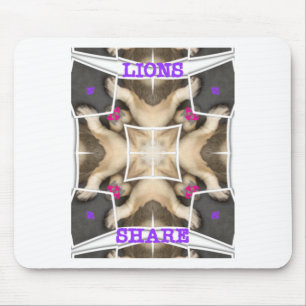 Löwenanteil Mousepad