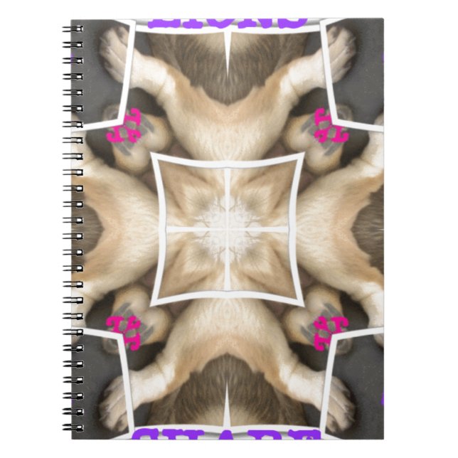 Löwenanteil Notizblock (Vorderseite)