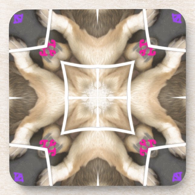 Löwenanteil Untersetzer (Vorderseite)