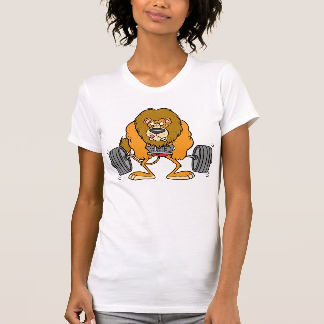 Löwenanteil Weibchen T - Shirt (Vorderseite)