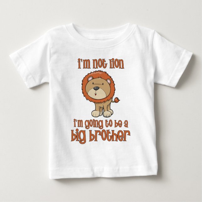 Löwenbruder Baby T-shirt (Vorderseite)