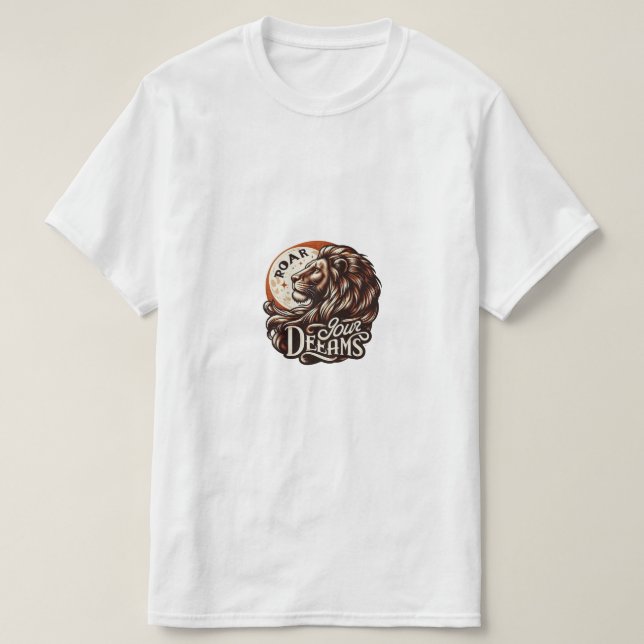 Löwenbrüllen T-Shirt (Design vorne)