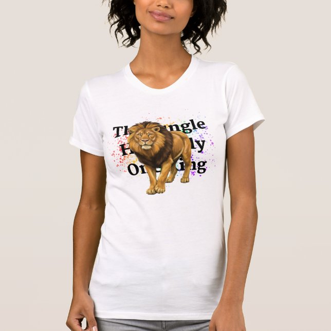 Löwendesign T-Shirt (Vorderseite)