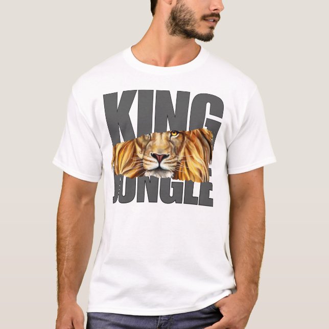 Löwendesign T-Shirt (Vorderseite)