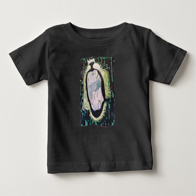 Löwengebrüll Baby T-shirt (Vorderseite)
