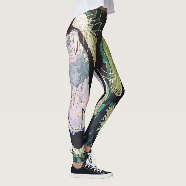 Löwengebrüll Leggings (Rechts)