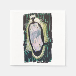 Löwengebrüll Serviette