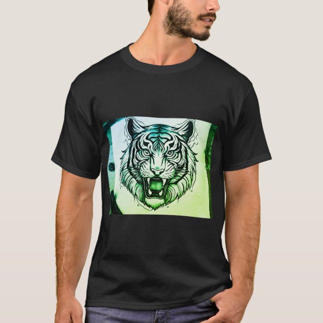 "Löwengeist: Bold & Fearless" "Kraft entfesselt T-Shirt (Vorderseite)