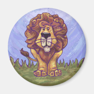 Löwengeschenke und -zubehör magnet