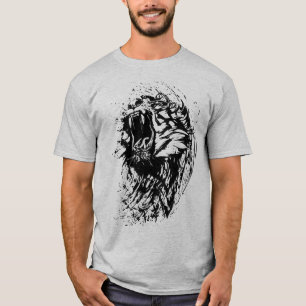 Löwengesicht, Majestätischer Löwe, Wilder Löwe T-Shirt