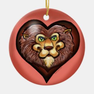 Löwenherz Keramikornament
