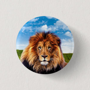 Löwenkönig des Waldes Art-15475 Button