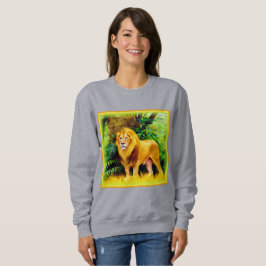 Löwenkönig im Dschungel. Jetzt kaufen Sweatshirt