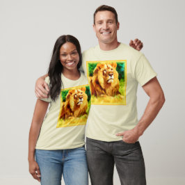 Löwenkönig im Wald. Jetzt kaufen T-Shirt