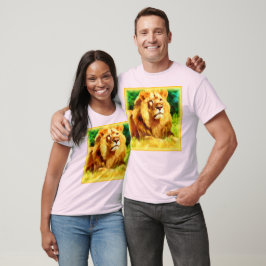 Löwenkönig im Wald. Jetzt kaufen T-Shirt