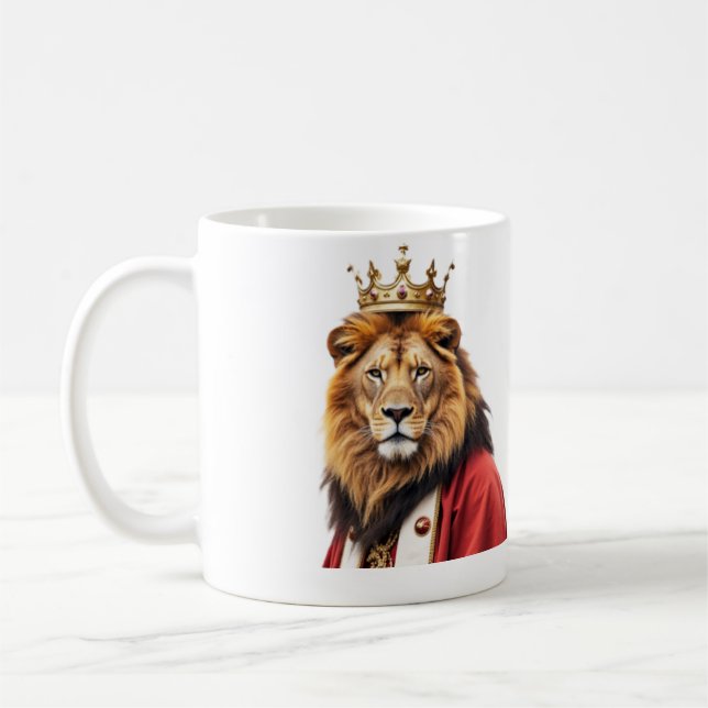Löwenkönig Kaffeetasse (Links)