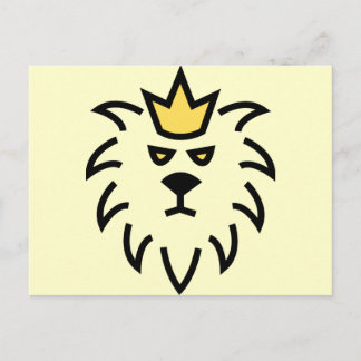 Löwenkönig. Postkarte