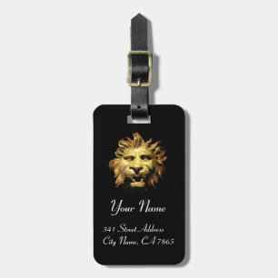 LÖWENKOPF IN BRONZE Figurenkopf Antikes Römisches  Gepäckanhänger