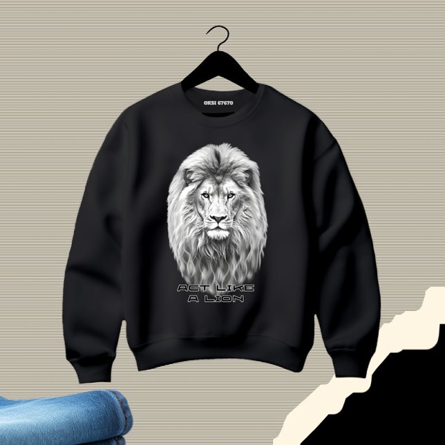 Löwenkopf Sweatshirt (Von Creator hochgeladen)