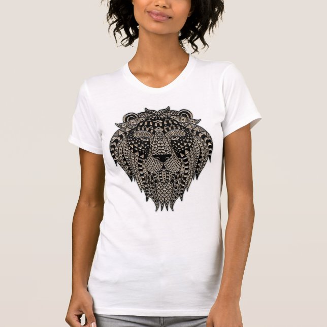 Löwenkopf T-Shirt (Vorderseite)
